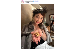 神田うの、“レンチン3分”インスタで流行りのおやつ公開「簡単なのに美味しそう」「ふわっと感がたまらない」と反響