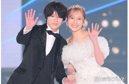 「ラブトラ2」マサヤ＆もも、豪華挙式ショット公開「美男美女で絵になる夫婦」「幸せ溢れてる」と反響続々