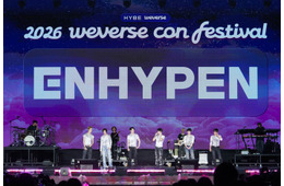 ENHYPEN、ヘッドライナーでアンコール求める声止まず 新アルバムも予告「本当に面白くなりそうです」【Weverse Con Festival】