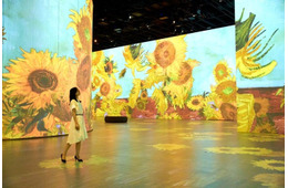 パリ熱狂の体験型アートミュージアム日本初上陸 ゴッホの名画に“包まれる”イマーシブ体験＜レーヴ・デ・リュミエール＞