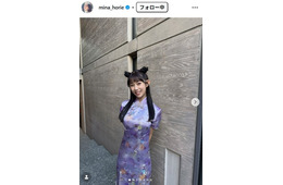 “日本一強いアナ”堀江聖夏、現在と幼少期の比較動画公開 全力の瓦割りに「チャイナドレスで割ってるのすごい」「元気が出る動画」