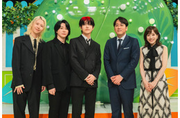 Mrs. GREEN APPLE「テレビ×ミセス」で「音楽の日」安住紳一郎アナ＆江藤愛アナと対決 名門校スター発掘で藤澤涼架が号泣