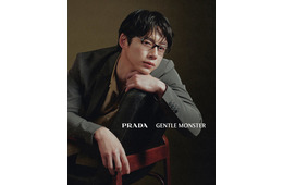 坂口健太郎、PRADA＆GENTLE MONSTERコラボコレクションに登場 「本」をコンセプトに展開