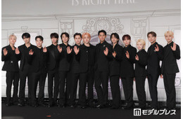 SEVENTEEN、13人全員で2度目の再契約正式発表 兵役中メンバーも服務状況に合わせ順次締結