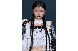 「今日好き」おひなさま（長浜広奈）、レース×稲藁の斬新コーデ 黒リップで魅了【TGC新潟2026】