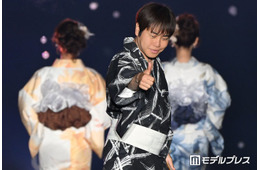 ノンスタ井上裕介、6年ぶりランウェイ 投げキスで歓声上がる【TGC新潟2026】