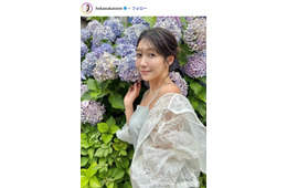 “身長170cm”美人気象予報士、胸元ざっくり開きタンクトップ姿に熱視線「大人の色気がすごい」「思わず目が奪われる」