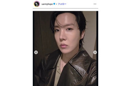 J-HOPE、ワールドツアー・ベルギー公演のオフショット公開「ギャップがかっこいい」「満喫してる」と反響