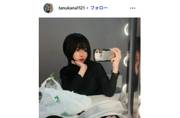 美人配信者・たぬかな、第1子出産を報告 子どもとの写真も公開「 前置胎盤、前置血管、管理入院、妊婦糖尿病と大変でした」