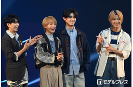 小西詠斗・元之介・DXTEEN平本健・SUPER★DRAGON飯島颯が仲良しランウェイ「席替えしたら、どうやら後ろの男が俺のこと好きらしい」キャスト集結【TGC teen 2026 Summer】