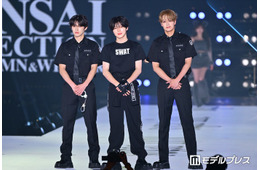 TAGRIGHT西山智樹・前田大輔・ジェイ、SWAT＆ポリス風衣装で圧巻オーラ「逮捕してほしい」「ジェイくん初ランウェイおめでとう」と反響相次ぐ【関コレ2026A/W】
