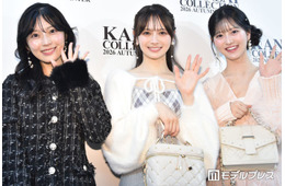 AKB48伊藤百花・佐藤綺星・八木愛月、連続ランウェイに喜び 舞台上で「ニヤッてしちゃった」理由告白【関コレ2026A/W】
