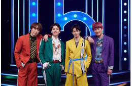 ふぉ～ゆ～、特番で初の冠音楽番組を収録 “Mステの階段”から登場・堂本光一書き下ろしの新曲も披露