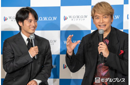 香取慎吾＆赤楚衛二、初対面の印象・クランクアップ秘話明かす「ハグしたんです」「とってもかっこいい」【虚ろな十字架】