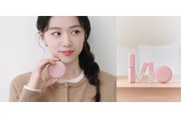 ファミマ限定コスメ「hana by hince」から初のフェイスパウダー 秋色ティント・リップも