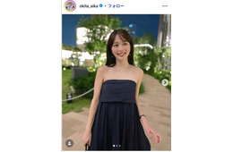 沖田愛加アナ、美肩ちらりのヘルシー肌見せコーデ公開に「抜け感が素敵」「おしゃれな着こなし」の声