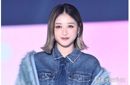 みちょぱ、第1⼦出産後初イベント “象徴”デニムスタイルで登場「久しぶりに緊張」「幸せです」【TGC2026A/W】