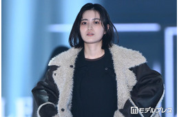 櫻坂46的場美青、センター分けで雰囲気ガラリ「印象変わる」「似合いすぎ」と絶賛の声【TGC2026A/W】