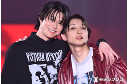 BUDDiiS小川史記＆高尾楓弥、仲良く頭コツン「バチイケ」「かっこよすぎる」の声【TGC2026A/W】