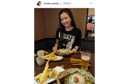 原田夏希、第4子出産していた