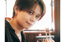 INI藤牧京介「CanCam」人気連載で“もぐもぐ顔”披露 焼肉ハマったきっかけは尾崎匠海・実家の定番メニュー明かす