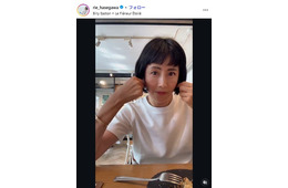 1児の母・長谷川理恵「中2男子の専属料理」一口ヒレカツ公開「レモンまで添えられてておしゃれ」「いい色に揚がってる」の声