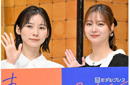 新川優愛、朝日奈央とのドラマ初共演は「撮影に入る前からワクワクしていた」バラエティ番組での印象明かす【妻を引退します】