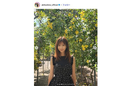 ほしのあき「初めてかな？？」結婚式のお色直しドレス姿披露「旦那さんイケメン」「美の塊」