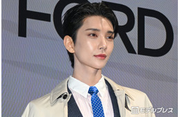 SEVENTEENジョシュア来日 ジョンハンとのユニットに意気込み・日本のファンへハートポーズも【TOM FORD BEAUTY】