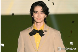 「俺たちの箱根駅伝」池田匡志、ベージュジャケット×黒リボンで存在感放つ「大人っぽい」「美しすぎる」の声【TGC北九州2026】
