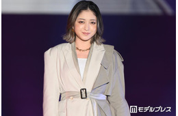 みちょぱ、ウエストマークコートで大人の魅力 第1⼦出産後二度目のTGCに「光が眩しい」【TGC北九州2026】