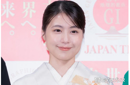 有村架純、上品な着物姿で登壇 プライベートで茶道に通う理由とは「すごく私は魅了されている」