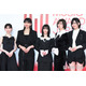 櫻坂46、森田ひかる・山崎天ら5人でレカペ登場 個性活かしたモノトーンの装い【MAJ2026】