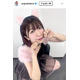 でか美ちゃん、森高千里オマージュのミニ丈衣装で美脚スラリ「破壊力すごい」「後ろ姿まで可愛いの最強」と反響