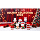 ミッフィーたちがクリスマス仕様に！リースやツリーを抱えた「ホリデーコレクション」登場