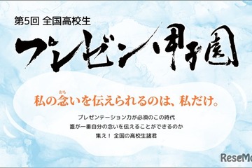 全国高校生プレゼン甲子園…応募フォームにAI搭載 画像