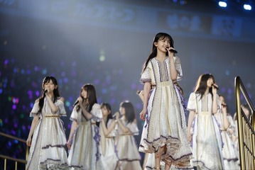 乃木坂46田村真佑、“挫折寸前”の状況救った久保史緒里の言葉とは ステージ上で感謝溢れる「おかげでここまで頑張れた」【13thバスラ】 画像