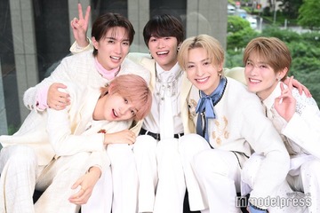 なにわ男子・大橋和也らLiKE LEGEND、自分が女の子だったら“推したい”メンバーは？5人のグループトーク事情も明らかに【「君がトクベツ」インタビュー連載Vol.10】 画像