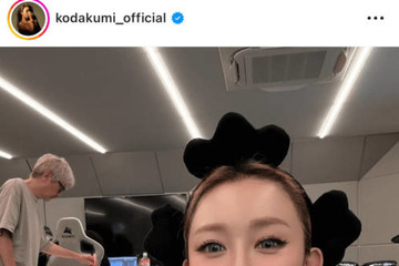 倖田來未、お茶目な“サザエさん”SHOTに反響「めちゃくちゃ可愛い」「似合ってる」 画像