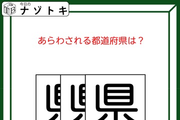 クイズです！「図が表す都道府県は？」状態を読み解こう【難易度LV２.・甘口】 画像
