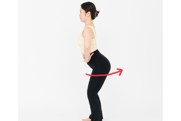 【立ったまま１分！骨盤矯正】体のねじれを整えて、垂れ下がったお尻もぷりっと丸く引き上がった【鬼軍曹ゆか様ダイエット】 画像