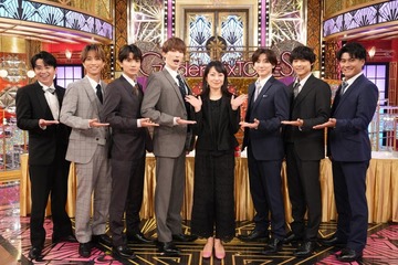 菅野美穂＆SixTONES、ダジャレ対決で迷解答連発 新感覚の間違い探しにも挑戦【Golden SixTONES】 画像