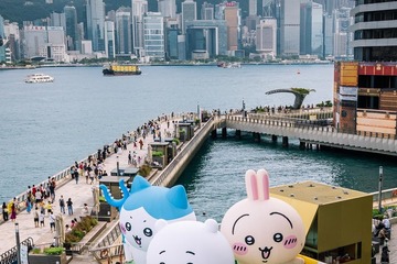 ちいかわの大規模展覧会「CHIIKAWA DAYS」香港でスタート 漫画の世界に没入するテーマ展示や巨大バルーンも 画像