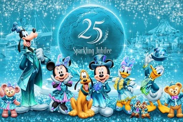 東京ディズニーシー、25周年記念イベント「スパークリング・ジュビリー」一部プログラム公開 画像
