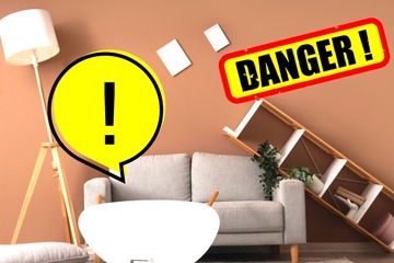【家具の転倒防止グッズ】ウチに必要な「地震対策」って？ みんなが買ってる「売れ筋」３タイプをチェック。「安定感ハンパない。すごい威力！」「もっと早くに使えばよかった」≪Amazon今トク情報≫ 画像