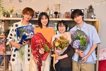 本田翼「とにかく楽しい撮影でした」志田未来・岩瀬洋志・増子敦貴と「北くんシェア」揃って撮了 画像