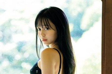 蓬莱舞、美背中＆ヒップが眩しい水着SHOT披露！10代ラストのフレッシュさ＆儚さで魅せる 画像