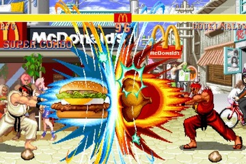 マクドナルド、人気対戦格闘ゲーム「ストリートファイター」と初コラボ CM放映開始＆新商品7種登場 画像
