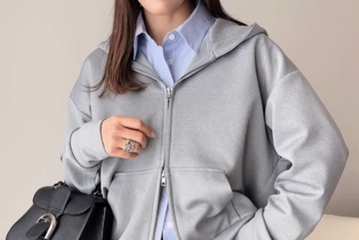 くたびれ感ゼロ。大人が上品に「パーカー」を着こなす秘訣とは【40代の毎日コーデ】 画像