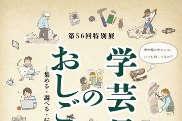 特別展「学芸員のおしごと」大阪市立自然史博物館…2/1まで 画像